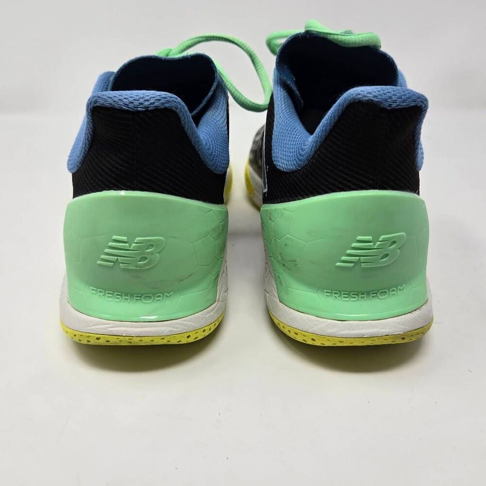 NEW BALANCE FRESH FOAM LAV V2 BLACK HERITAGE BLUE SAMPLE TENNIS SHOE MENS 10 - Picture 4 of 10